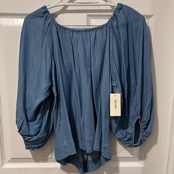 on 34th Tops - Women's Blue Top